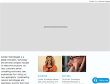 Tablet Screenshot of condortech.com.ar